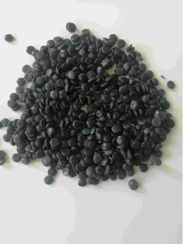 Recycled LDPE granules black color